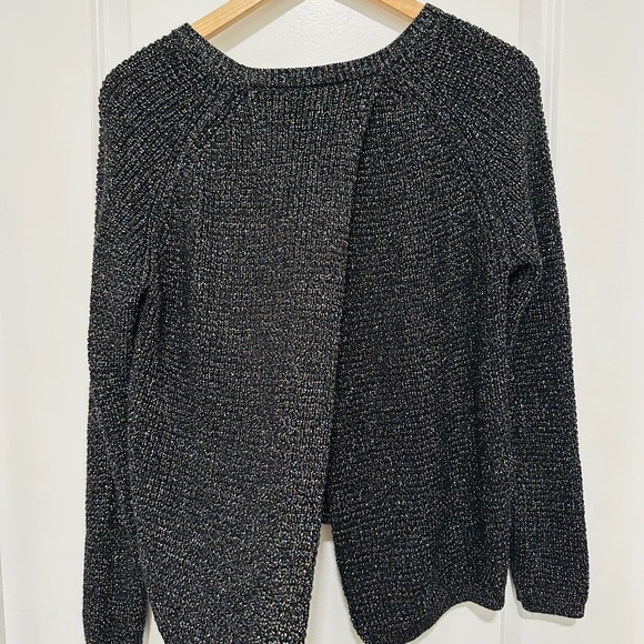 RACHEL Rachel Roy Women’s size Large Long Sleeve Black and Metallic Multicolour - Picture 3 of 12